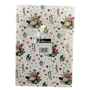 A4 FLORAL HARDBACK  NOTEBOOK