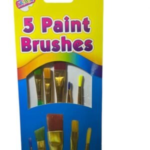 5 Paint Brushes
