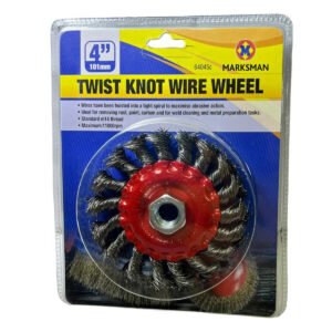TWIST KNOT WIRE WHEEL