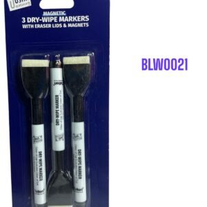 3 Dry Wipe Markers